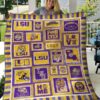 Louisiana State University Tigers Quilt Blanket  Limited Quilt Blanket